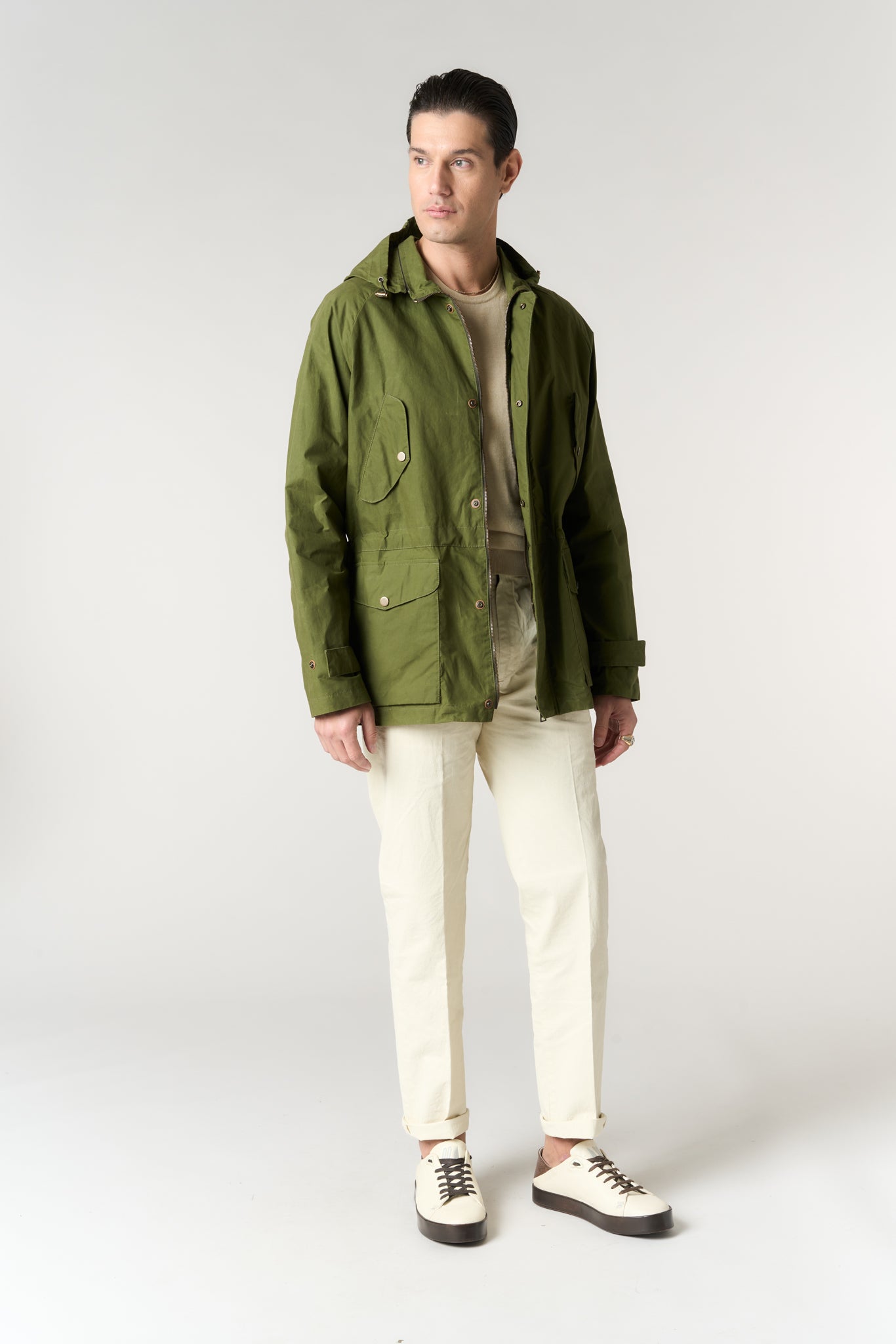NEW BOB STRONG WAX COT - 610 VERDE MILITARE