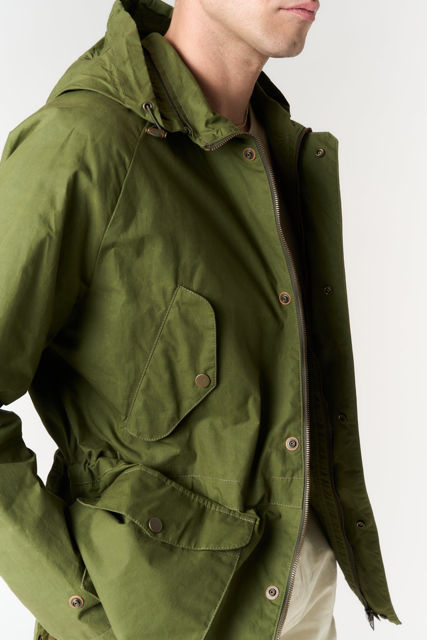 NEW BOB STRONG WAX COT - 610 VERDE MILITARE