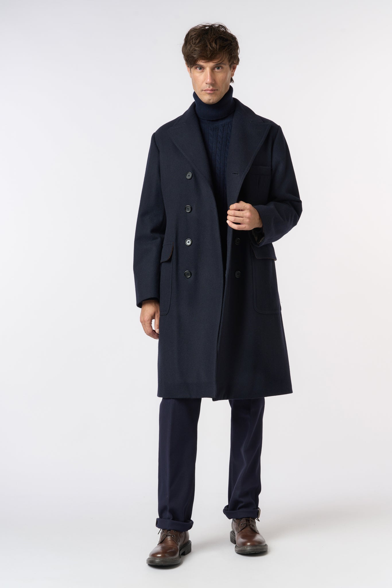 ALAIN NEW LODEN - 220 BLUE