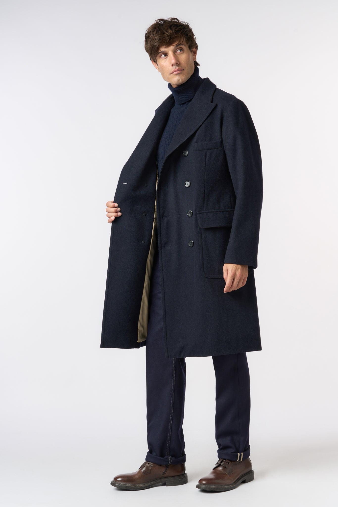 ALAIN NEW LODEN - 220 BLUE
