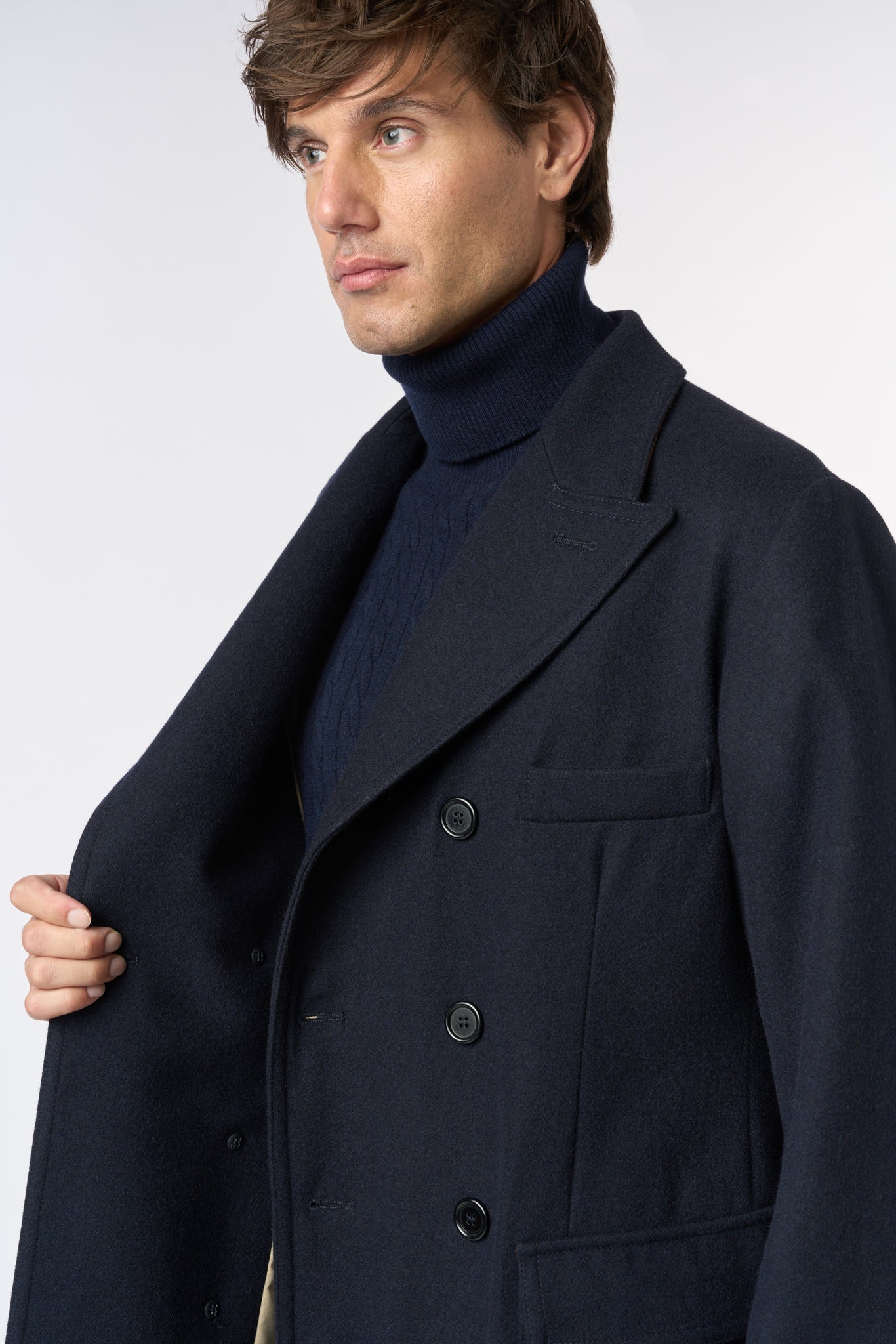 ALAIN NEW LODEN - 220 BLUE