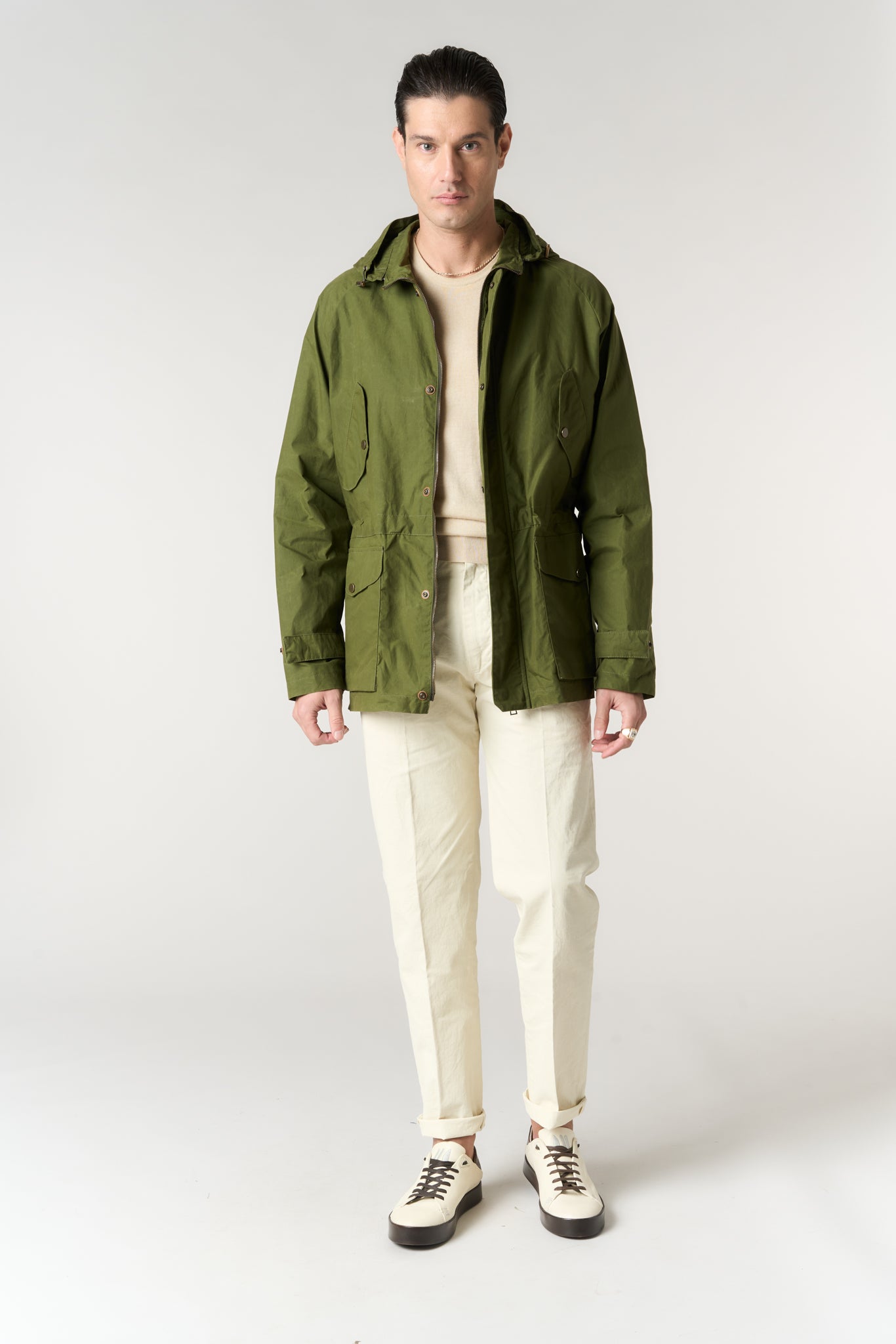 NEW BOB STRONG WAX COT - 610 VERDE MILITARE