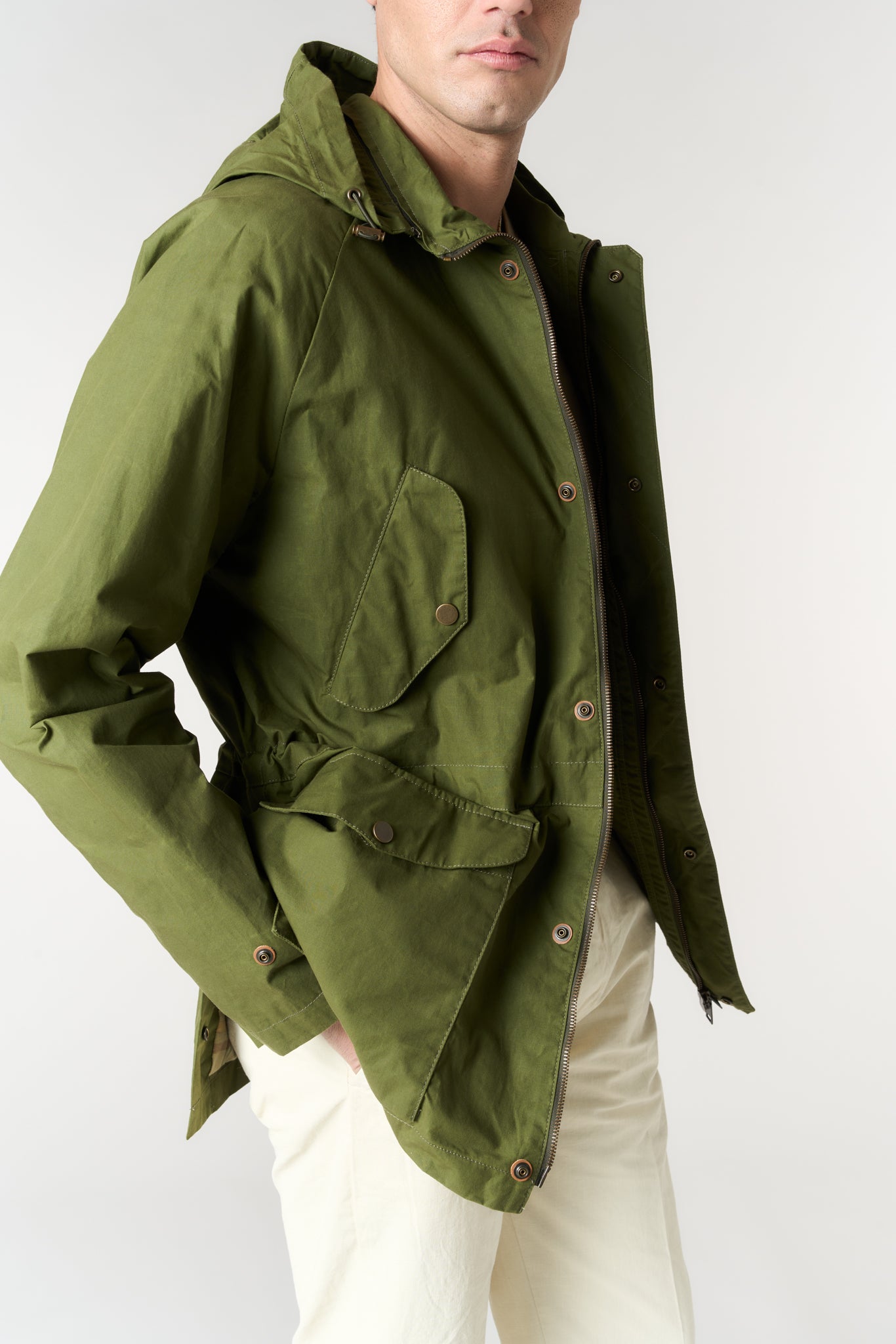 NEW BOB STRONG WAX COT - 610 VERDE MILITARE