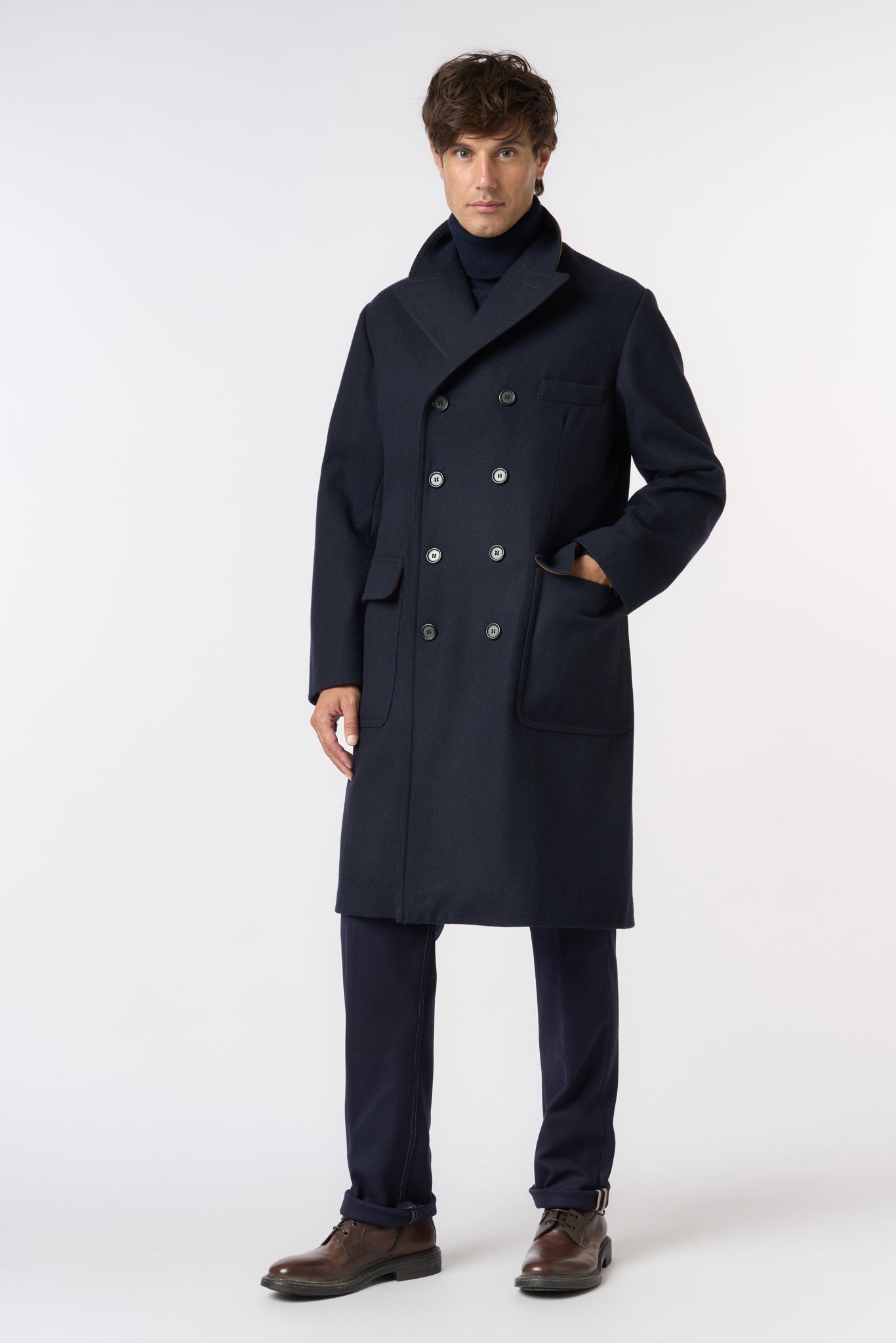 ALAIN NEW LODEN - 220 BLUE